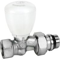 Giacomini – Robinet droit thermostatisable 15x21 – Tête thermostatique – Pour installations chauffage – R422TG