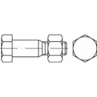 Reidl DIN 7968 Sechskant-Paßschrauben mit Mutter 16x50mm Stahl 5.6 blank