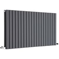 Milano Capri Anthracite Horizontal Double Flat Panel Radiator - 635mm x 1180mm
