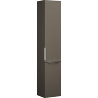 burgbad Eqio Armoire haute 1 porte, 1 bascule pour linge,