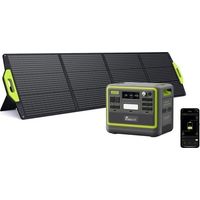 FOSSIBOT F2400 LiFePO4 2048Wh 2400W Generatore Elettrico Portatile + 200W Pannelli Solari - 220V Centrale Elettrica XT90 Camp RV