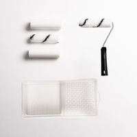 Pinsel Set 6-teilig – Malerpinsel Set Flachpinsel Set Streich- und Lackier-Set Maler mit Flachpinsel Ringpinsel Eckenpinsel FSC-Holzgriff Kunstborsten Innenbereich – Veluxis
