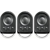 Télécommande KEYGO RTS 4 canaux – Émetteur mural pour motorisations – Compatible avec moteurs RTS – Lot de 3 unités
