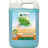 Détergent neutre concentré 5L – Parfum frais et marin – Pour tous types de sols – Utilisation manuelle ou en autolaveuse – Le Vrai Professionnel