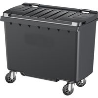 Conteneur 500 litres à préhension frontale - Couleur du couvercle Gris Anthracite - 1240 x 667 x 1097 mm - 210008GAGA