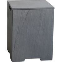 Elementi Abdeckung für Gasflasche in Sandstein-Optik, grau, 40 x 40 x 52 cm (L x B x H)