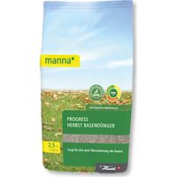 Manna Progress Herbstrasendünger 2,5 kg Rasendünger Herbst Herbstdünger