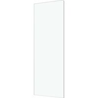 Polysan Fisa - Badewannenabtrennung 80x150 cm, ohne Profil, Klarglas FS1082