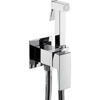 Bidet-Sprühkopf für Toilette, Duschset, Bidet-Sprühkopf für Toilette aus Messing, verchromt, quadratisch