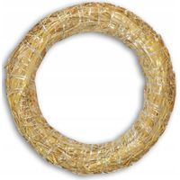Base de couronne en paille 40/6 cm