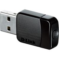 D link mini ac network adapter ac580 usb 20 - black