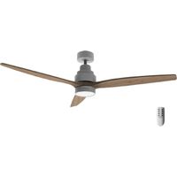 Cecotec – Ventilateur de plafond 52" avec moteur DC – Lumière LED 22W – Télécommande sans fil – 6 vitesses – Minuterie – Mode hiver-été