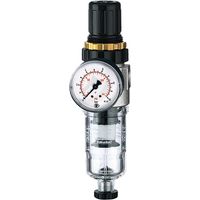 Riegler Filterregler »Standard-mini«, mit PC-Behälter inkl. Mano., G 1/8