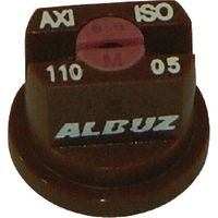 Tobera est谩ndar doble chorro plano AXI 110掳 05 marr贸n cer谩mica Albuz ALBUZ AXI11005