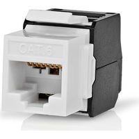 Piedra angular cat6 rj45 hembra uutp abs caso