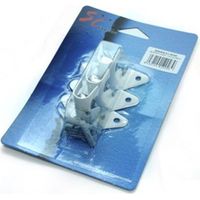 FPLUS soporte barra 2 12 techo blanco con tornillo 1200203