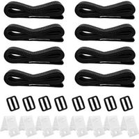 Kit de fijación para cubierta solar de piscina, accesorios para carrete de cubierta solar, juego de ruedas para sombrilla, correas de ajuste para cubierta de piscina