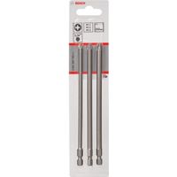 Bosch Accessories 2607001762 Inserto esalobato extra duro E 6.3 3 pz.