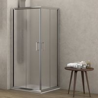Box doccia 70x70 altezza 180cm vetro opaco K410 kamalu