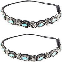 Bandeau perlé pour femmes, bandeau en strass cristal pour femmes et filles