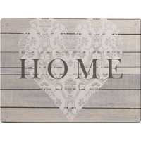 CREATIVE TOPS Everyday Home - Protège-table de (Verre), Couleur Gris