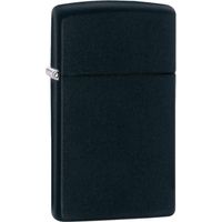 Zippo 1618 Accendino slim colore: Nero opaco