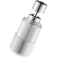 Filtre à Eau Du Robinet Rotatif,Filtre Eau Robinet, Purificateur Eau Robinet, Filtre à Eau De Robinet En Cuivre, Filtre De Robinet Clair Pour Cuisine, Salle De Bain