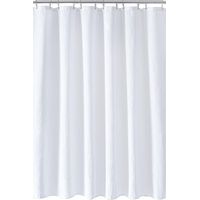 Waffle Knit Bathroom Shower Curtain - Spa Quality, Luxury, Solid Color Cloth Shower Curtains for Bathroom Heavy Duty Thick Fabric Shower Curtains Weighted Polyester
