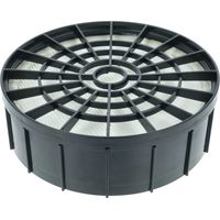 vhbw Filter compatible with Kärcher Set HEPA-14 T 10/1, T 11/1 Classic, T11/1 Classic Adv RePlast Vacuum Cleaner - HEPA Filter Black
