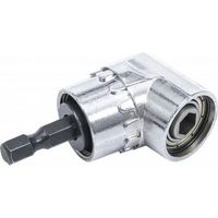 Bgs Technic – Porte-embout angulaire 6 pans 1/4 pour visseuse – Hauteur 37 mm – Libération rapide – Pour espaces restreints
