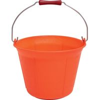 Seau Maçon Orange 11l Polyéthylène Robuste - Générique