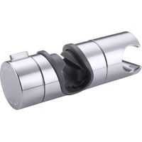 Support Douche 18-25mm Diamètre Support Douchette Salle de Bain Accessoires Colonne de Douche Réglable Remplacement Support de Pommeau de Douche ABS Chromée, PB4-CH