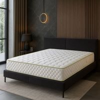 Materasso 160x200 in Schiuma ad Alta Resilienza Densità 35 Kg/m3 - Altezza 21 Cm - Supporto Morbido + Cuscino in Memory Foam + Proteggi Materasso INCLUSO Calm 160x200