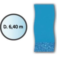 Liner remolino de forma redonda de 6,40 m para piscinas elevadas - LI2148SB - Swimline -