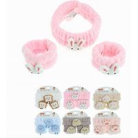 Set 3 Pcs Hair Band Cuffs Various Models Face Wash Treatments 10757