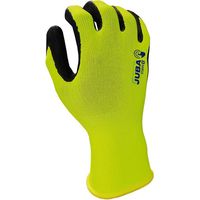 Dorso in Eco-Nit FOAM alta visibilità Taglia 7 JUBA – Nero/Giallo fluo