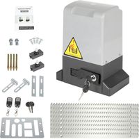SWANEW 370W Motorizzazione cancello scorrevole Automatico Elettrico 220V Peso 800 kg Cancello scorrevole Lunghezza massima 12m per anta Velocità 39 ft/min Con modello APP WiFi Bluetooth + telecomando