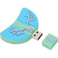 Clé USB 2.0 3D, pratique et innovante, pour le stockage de données : un cadeau idéal pour la famille, les amis, les étudiants et les enseignants (64 Go).