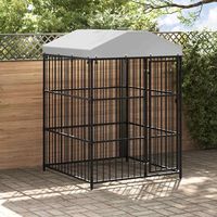 Niche extérieure pour chien avec toit 150 x 150 x 200 cm