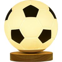 Lampe de chevet LED télécommandée en bois massif et verre – variateur à distance, éclairage d'ambiance pour chambre ou bureau, décoration moderne