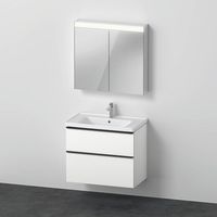DURAVIT DE011601818 Ensemble de meubles mural D-Neo DE0116 blanc