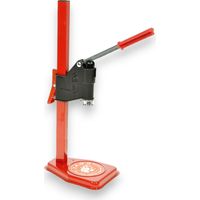 Tappatrice manuale con bloccaggio a fori per tappi a corona bottiglie di conserva lavorazione pomodoro OMAC