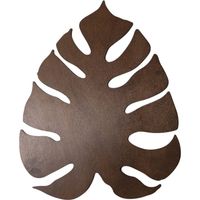 Applique à intensité variable 'Folah' en bois pour salon & salle à manger