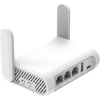 Routeur Wifi Portable - Routeur VPN Mini - Répéteur Wifi Sans Fil - Double Bande 2 4 GHz 5 GHz - 300 Mbps 867 Mbps - Pour Fibre Modem Mobile Internet - Maison Bureau Camping Caravane Croisière - 1 Piè