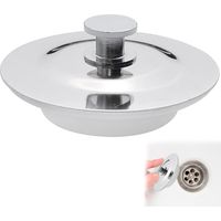 Universal Bath Plug, 40-45mm Hole Stainless Steel Drain Plug Replacement,for Bathtub, Kitchen, Laundry Sink, Rv Sink Etc sink Drain Stopper