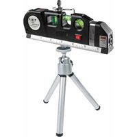Niveau laser Ruban à mesurer multifonctionnel 2.5M - Règle de bande standard et métrique Avec trépied en métal rétractable