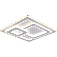 Plafón LED Trio Mita blanco mate 51 cm moderno