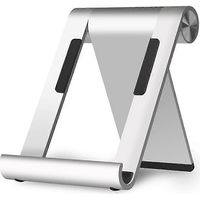Support d'ordinateur portable réglable ergonomique, support pour tablette en aluminium, support pour téléphone et notebook, ajustable et pliable.