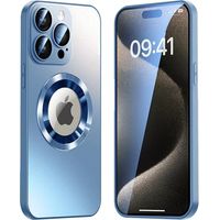 Sign magnetische hulle fur iphone 17 pro max mit objektivschutz und logo aussparung - blau