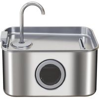 Fontaine à eau pour chats de 3,2 L avec pompe silencieuse et filtre à charbon actif
